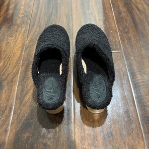 J Crew Faux Sherpa Clogs